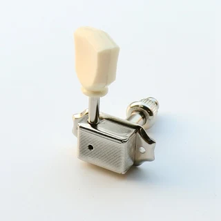 Nickel &amp; Vintage White Tuner Set - 3R3L