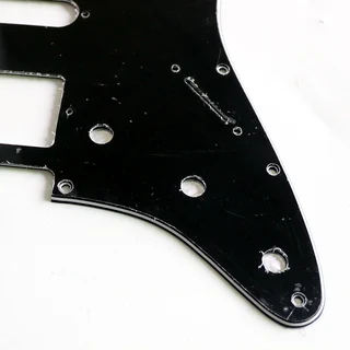 H/S/S Black 3ply Strat Style Pickguard