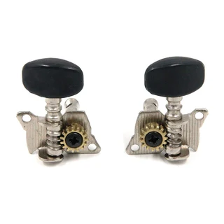 2R2L Open Style Black Ukulele Tuning Peg Machine heads