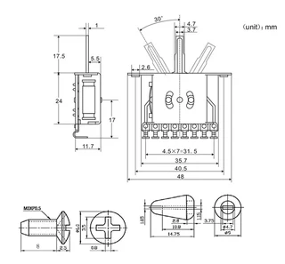 Telecaster 3 Way Guitar Selector Switch