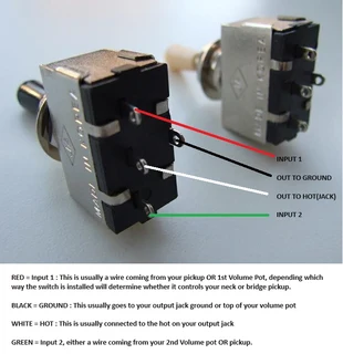 3 way toggle switch (Box type)