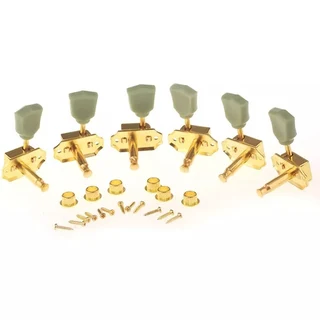 3R3L Gold & Vintage Green Tuner Set