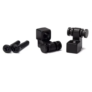 Black Guitar Roller String Retainer (Single)