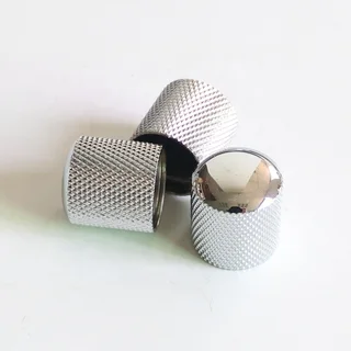 Chrome Metal Knob – Push On (single)