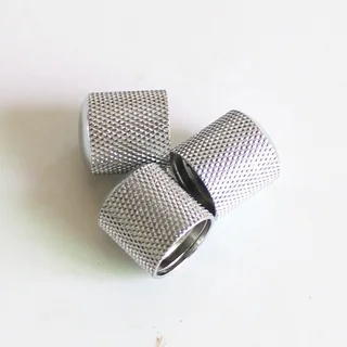 Chrome Metal Knob – Push On (single)