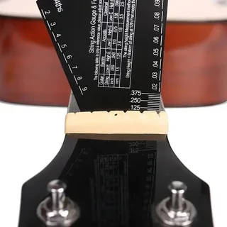 Fret Rocker and Ruler Combo - Black with White Writing