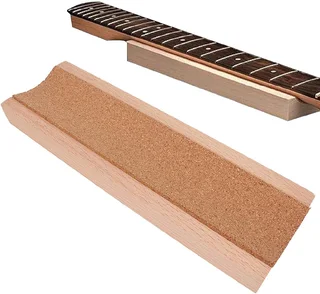 Guitar neck support caul