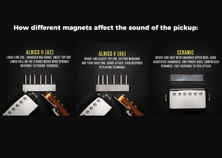 KTN26 Karman Telecaster Hybrid Neck Pickup, AlNiCo 2 &amp; 5