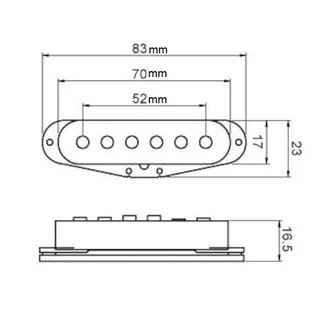 Set of 3 Karman Vintage Pro AlNiCo Strat Guitar Pickup