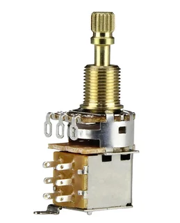 Potentiometer with Push / Push Switch (18mm Shaft Length)