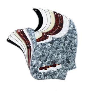 Red Tortoise Colour, 3 ply Jazz Bass Pickguard