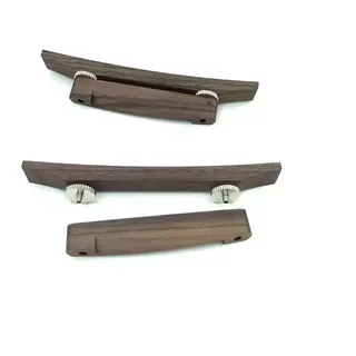 Rosewood Arch Top Jazz Guitar Bridge