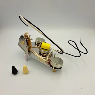 S/S/S Prewired Electronic Assembly for Stratocaster Guitars USA Layout – Solder-in