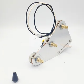S/S/S Prewired Electronic Assembly for Stratocaster Guitars with trebble bleed mod – Solder-in