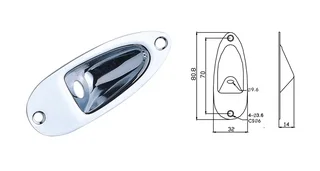 Strat Boat Style Jack Plate