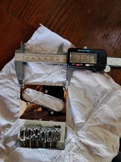 Telecaster Modern Bridge – Chrome