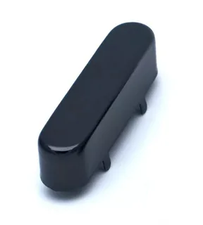 Black coated Brass Telecaster Neck Pickup Cover