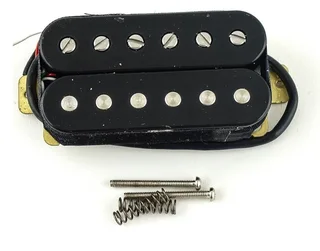 Black Karman AlNiCo 2 Humbucker Guitar Pickup (Single)