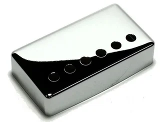 Chrome Plated Brass Humbucker Pickup Cover (Single)