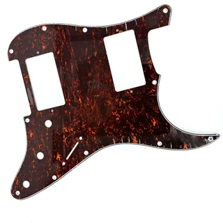 H/H Tortoise Shell 3ply Strat Style Pickguard