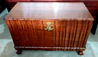 Original Antique Brazilian Walnut Kist