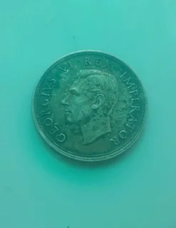 Silver coin 1947 5 shillings