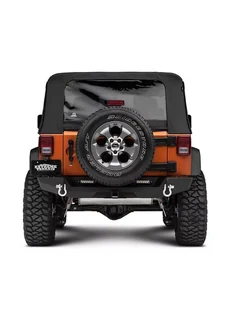 JK MAX-HD Rear Bumper w/ LED+D-Ring