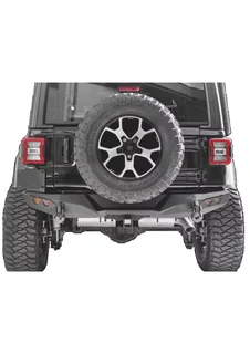 JL  MAX-WD Rear Bumper w/ LED+D-Ring+ Number Plate Holder