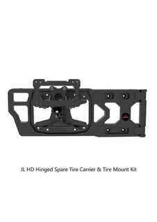 JL Heavy-Duty Hinged Spare Tire Carrier & Tire Mount Kit