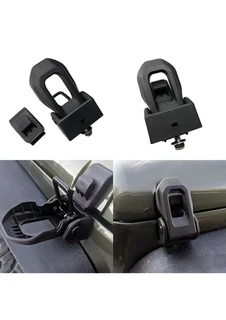 JL OE Hood Latches w/o Key- Black