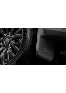 JK Front & Rear Deluxe Molded Splash Guards Mud Flaps w/o Logo