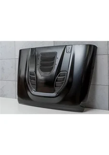 JK Trailcat Bonnet - Steel black e-coated