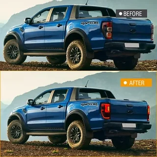 Ford Ranger LED Running Tail Light - Dynamic Welcome Smoke Lens