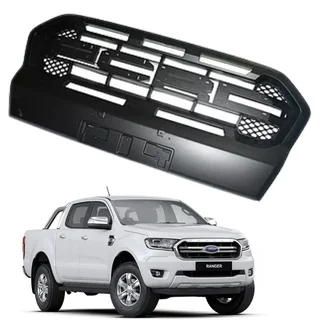 Ford Ranger T7 Wildtrack Grill - Full Black Characters