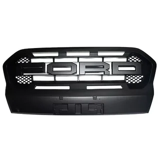 Ford Ranger T8 Wildtrack Grill - Full Black Characters