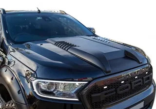Ford Ranger T6/T7 Raptor Style Bonnet Scoop Matte Black