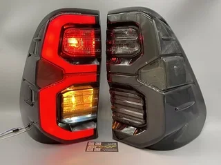 Dynamic Hilux Legend LED Tail Light 2015-On Smoke Lens