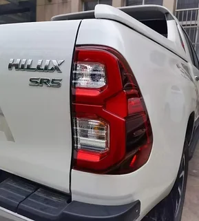 Dynamic Hilux Legend LED Tail Light 2015-On Clear Red Lens