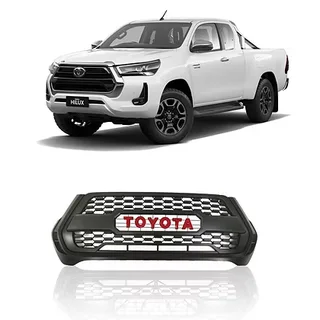 Hilux Revo 2021 Grill - Matte Black