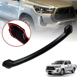 Hilux Rocco Hood Moulding 2021 - Matte Black