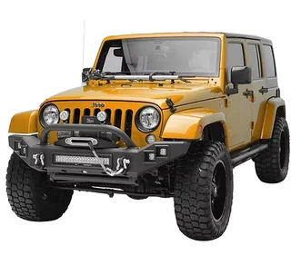 Paramount JK Full Width LED Light Style Front Bumper #51-7016