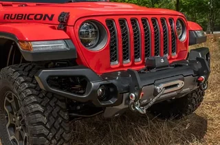 JK Venator Steel Front Bumper with Override Bar