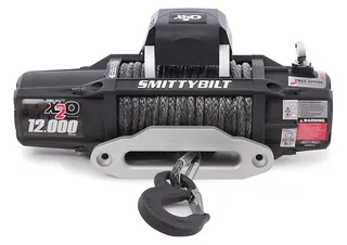 Smittybilt Gen2 X2O COMP Series 12,000 lb. Winch w/ Synthetic Rope &amp;Wireless Ctr