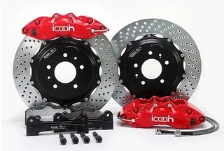 6-Piston Front Brake Kit for 17&#34; Rim - 1 Set