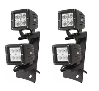 JK Double Row A-pillar Lights Bracket