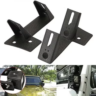 JK Double Row A-pillar Lights Bracket