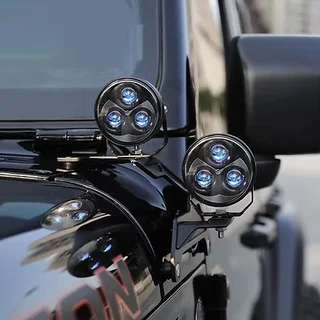 JL A-Pillar Mount Bracket Aluminum Alloy Lamp Holder