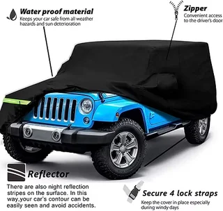 Jeep Wrangler 2Dr All Weather Cover 1987-2021