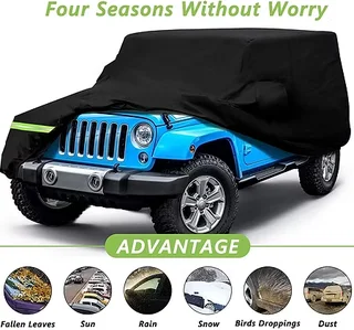 Jeep Wrangler 2Dr All Weather Cover 1987-2021