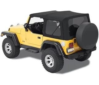 TJ Soft Top - 1997-2006 Jeep Wrangler (Rack not included)